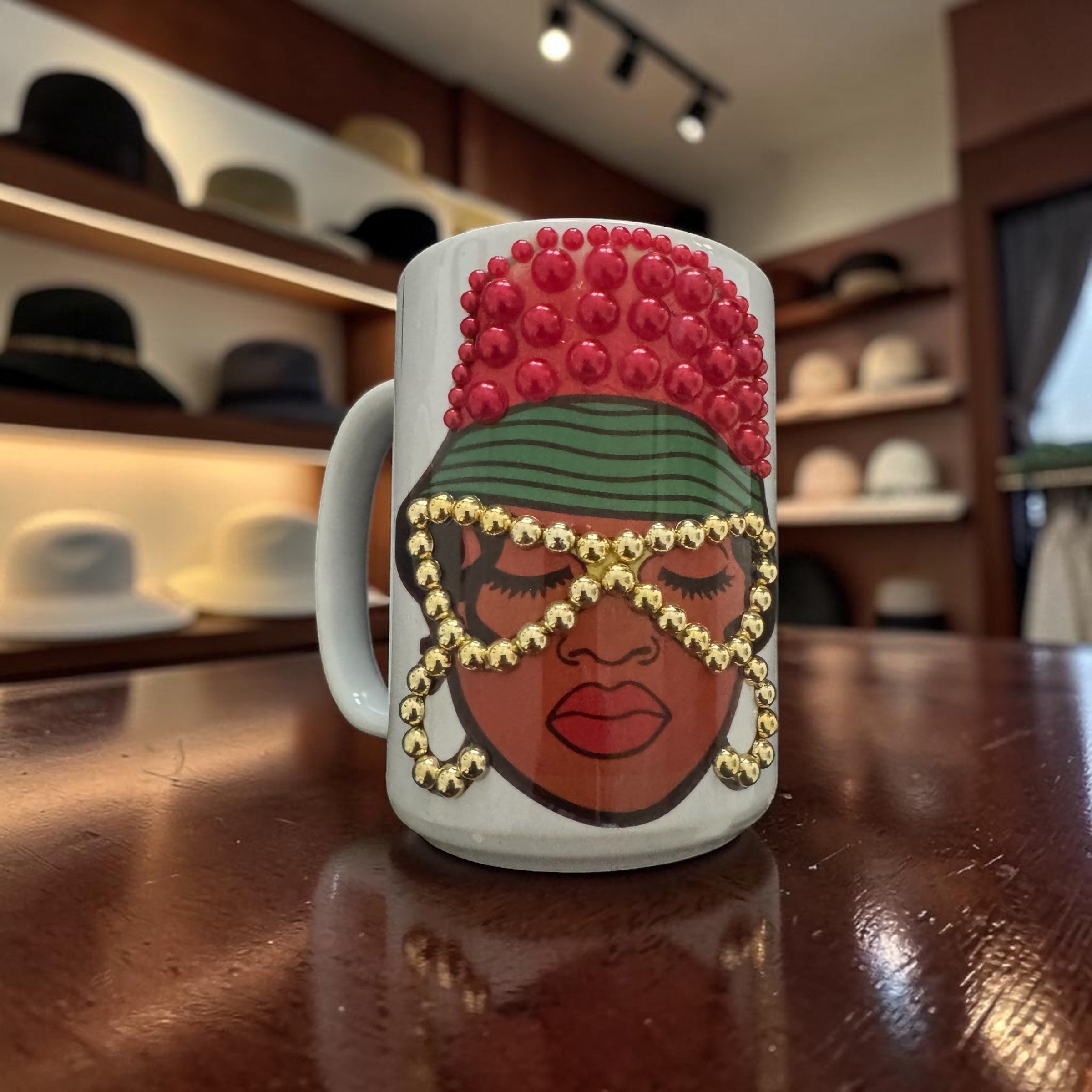 Bucket Hat Girl Mug
